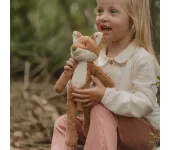 PELUCHE VOLPE GAMBE LUNGHE