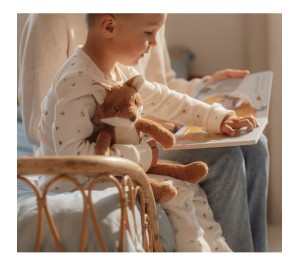 PELUCHE VOLPE GAMBE LUNGHE