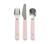 SET POSATE CUCCHIAIO COLTELLO E FORCHETTA - FAIRY GARDEN