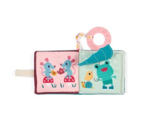 LIBRO MORBIDO CON DENTARUOLO - JEANNE IL GATTO