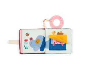 LIBRO MORBIDO CON DENTARUOLO - JEANNE IL GATTO