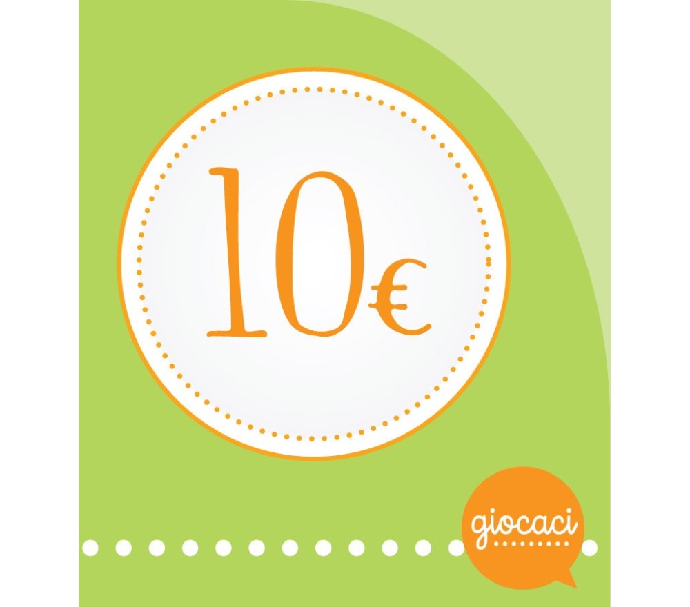 BUONO REGALO 10€ - GIOCACI A SCUOLA