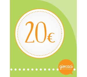 BUONO REGALO 20€ - GIOCACI A SCUOLA