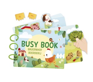 LIBRO INTERATTIVO BUSY BOOK - FATTORIA