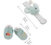 COFANETTO REGALO PANTOFOLINE E SONAGLINO - TOPINO