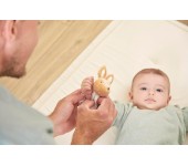 COFANETTO REGALO PANTOFOLINE E SONAGLINO - CONIGLIETTO