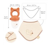 COFANETTO REGALO BAVAGLINO E CIUCCIO PER FRUTTA