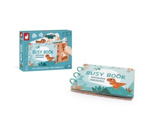 LIBRO INTERATTIVO BUSY BOOK - DINOSAURI