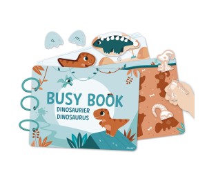 LIBRO INTERATTIVO BUSY BOOK - DINOSAURI