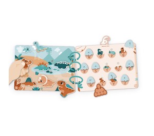 LIBRO INTERATTIVO BUSY BOOK - DINOSAURI