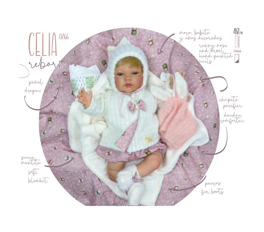 BAMBOLA REBORN CELIA 266 - NINES D'ONIL