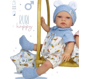 BAMBOLA CORPO IN VINILE RUBI BOY 6540 - NINES D'ONIL