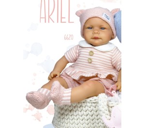 BAMBOLA ARIEL 6620 ROSA - NINES D'ONIL