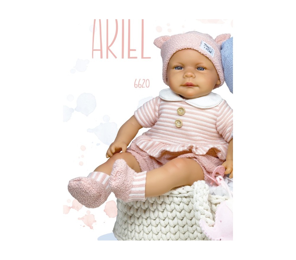 BAMBOLA ARIEL 6620 ROSA - NINES D'ONIL