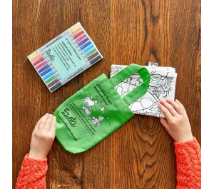 TOVAGLIETTA DA COLORARE RIUTILIZZABILE - BOSCO