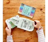 TOVAGLIETTA DA COLORARE RIUTILIZZABILE - VEICOLI