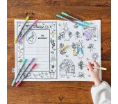 TOVAGLIETTA DA COLORARE RIUTILIZZABILE - PETER RABBIT