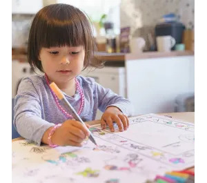 TOVAGLIETTA DA COLORARE RIUTILIZZABILE - PETER RABBIT