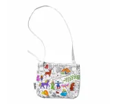 BORSA A TRACOLLA DA COLORARE RIUTILIZZABILE - FIABE