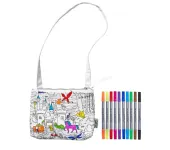 BORSA A TRACOLLA DA COLORARE RIUTILIZZABILE - FIABE