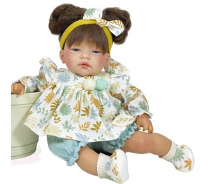 VESTITO PER BAMBOLA 45 CM - SET VESTITO E PANTALONCINI JUNGLE