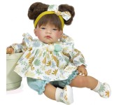 VESTITO PER BAMBOLA 45 CM - SET VESTITO E PANTALONCINI JUNGLE