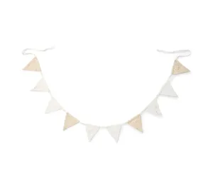 GHIRLANDA TRIANGOLINI - BEIGE