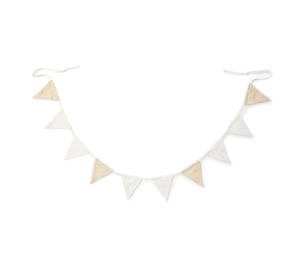 GHIRLANDA TRIANGOLINI - BEIGE