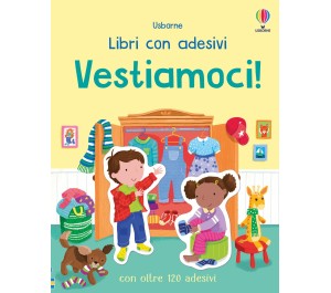 LIBRO CON ADESIVI - VESTIAMOCI!