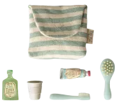 MICRO - SET ACCESSORI BAGNO CON BORSA BLU