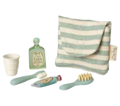 MICRO - SET ACCESSORI BAGNO CON BORSA BLU
