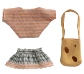 MICRO - TOPINI - SET ABITI CON BORSA LITTLE SISTER