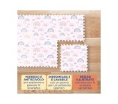 TAPPETO GIOCO PUZZLE - ARCOBALENI