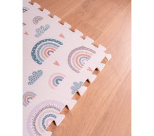 TAPPETO GIOCO PUZZLE - ARCOBALENI