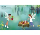 LIBRO CON ADESIVI - VESTO LE BAMBOLINE - LA FESTA DI PASQUA