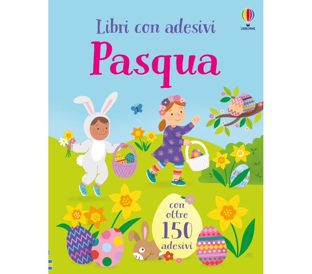 LIBRO CON ADESIVI - PASQUA