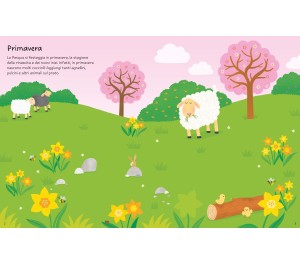 LIBRO CON ADESIVI - PASQUA