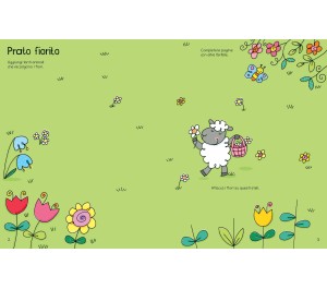 LIBRO CON ADESIVI - BUONA PASQUA