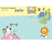 LIBRO CON ADESIVI - BUONA PASQUA