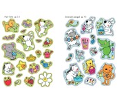 LIBRO CON ADESIVI - BUONA PASQUA