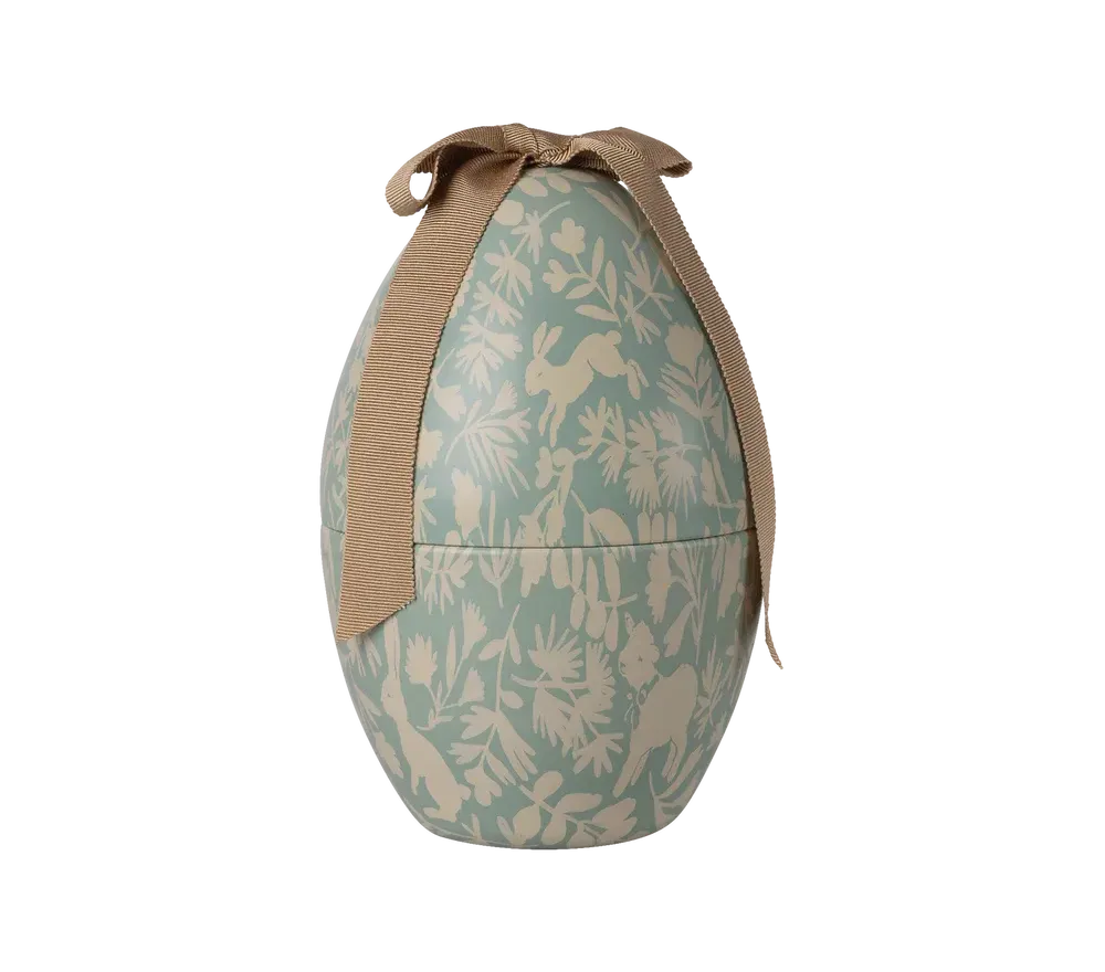 UOVO DI PASQUA IN METALLO - BLU 2026