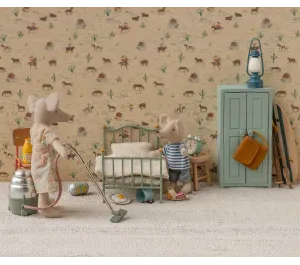 MICRO - LETTO VINTAGE IN METALLO MENTA