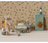 MICRO - LETTO VINTAGE IN METALLO MENTA