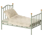 MICRO - LETTO VINTAGE IN METALLO MENTA
