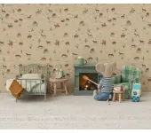 MICRO - LETTO VINTAGE IN METALLO MENTA