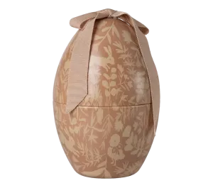 UOVO DI PASQUA IN METALLO - ROSA 2026