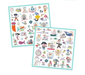 STICKERS PIRATI ALL'ATTACCO