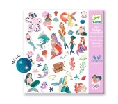 STICKERS SIRENE SCINTILLANTI