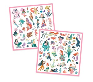 STICKERS SIRENE SCINTILLANTI