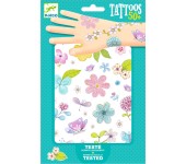 TATUAGGI PER BAMBINI - FIORI SCINTILLANTI